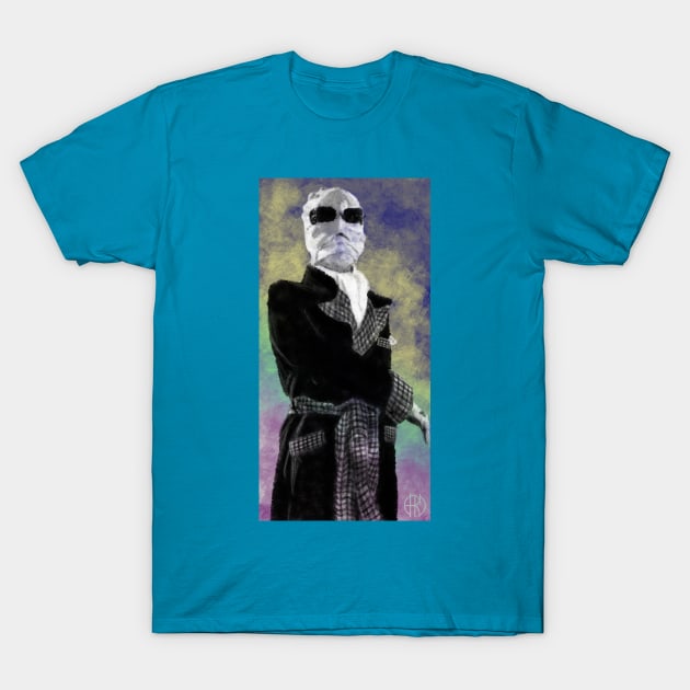 The Invisible Man T-Shirt by AMKdesigns